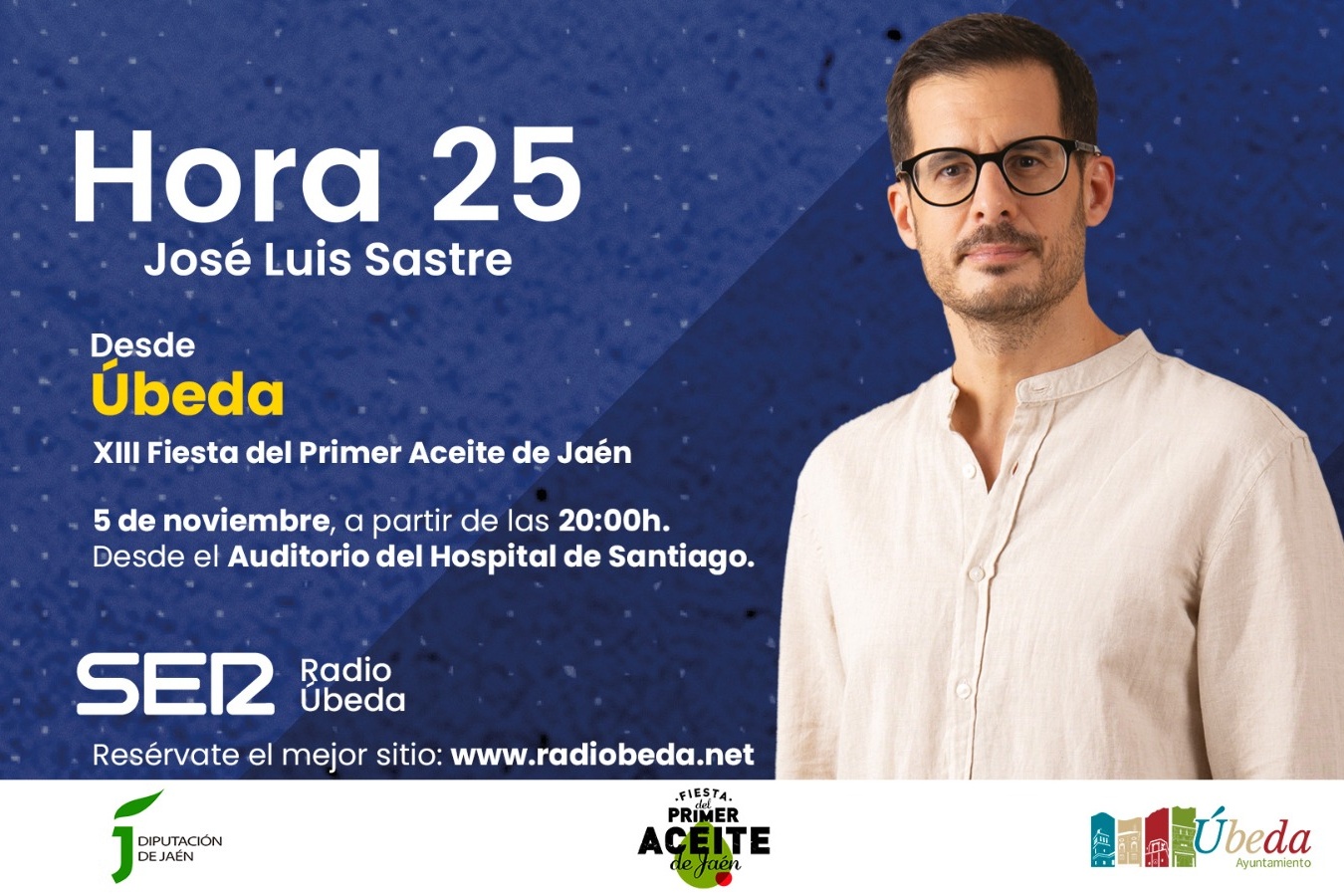 Cartel promocional de 'Hora 25' en Úbeda.