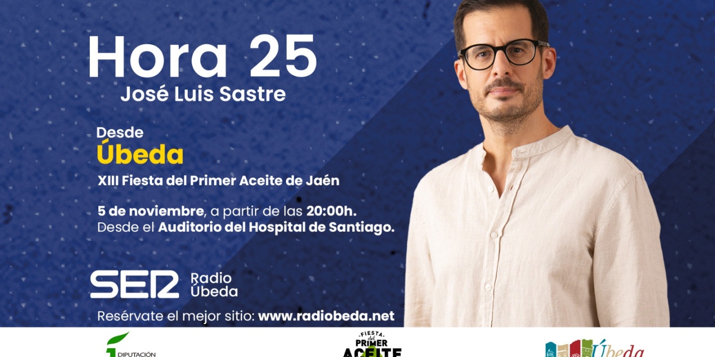 Cartel promocional de 'Hora 25' en Úbeda.